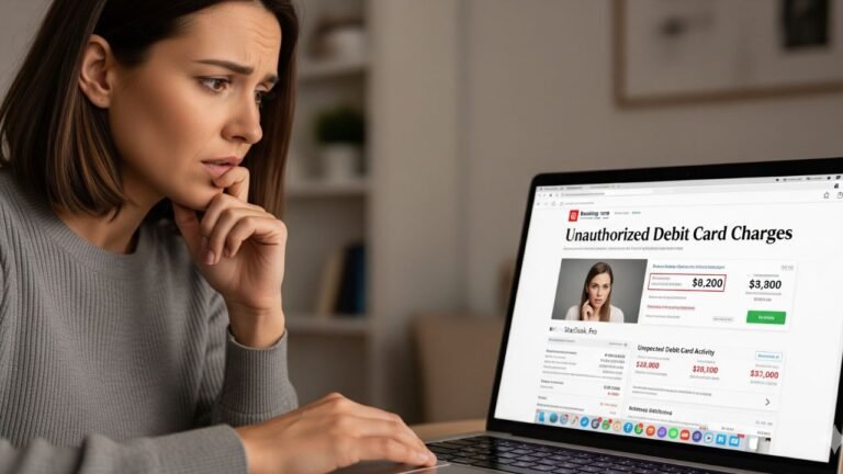 Charge On Debit Card