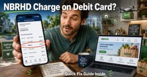 NBRHD Charge on Debit Card