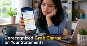 Grab Makati Charge on Debit Card