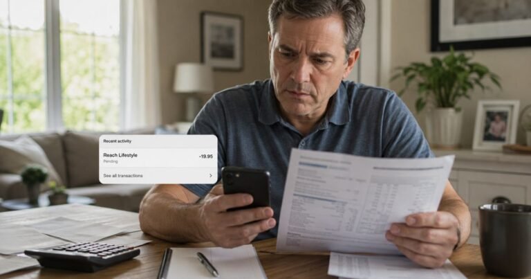 Reach Lifestyle Charge on Debit Card